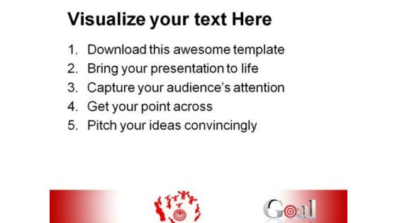 Goal Concept Leadership PowerPoint Templates And PowerPoint Backgrounds 0711