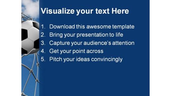 Goal Sports PowerPoint Templates And PowerPoint Backgrounds 0611