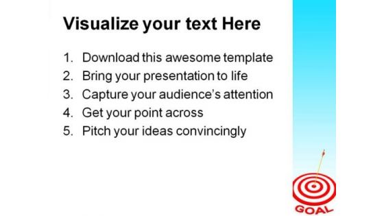 Goal Target Success PowerPoint Templates And PowerPoint Backgrounds 0311