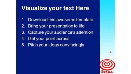 Goal Target Success PowerPoint Templates And PowerPoint Backgrounds 0311