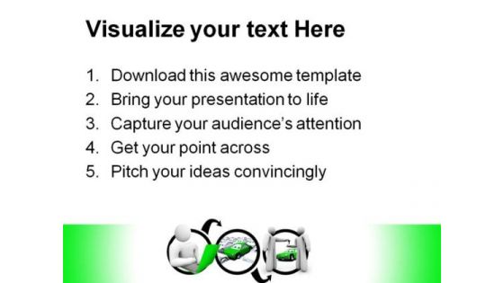 Going Online To Find Car Internet PowerPoint Themes And PowerPoint Slides 0411