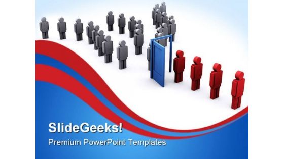 Going Through Change Leadership PowerPoint Templates And PowerPoint Backgrounds 0611