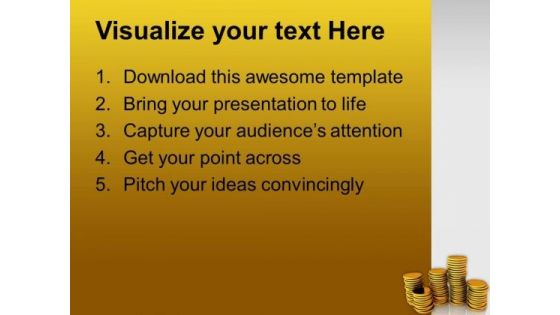 Gold Coin Investment Future PowerPoint Templates And PowerPoint Themes 1012