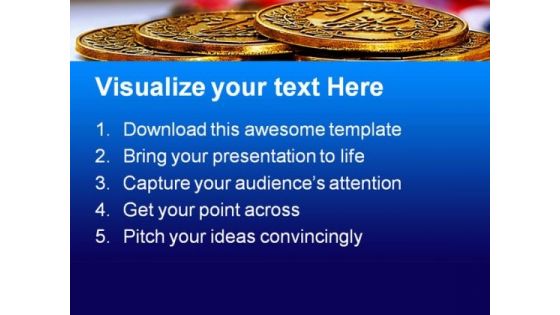 Gold Medals Success PowerPoint Themes And PowerPoint Slides 0711