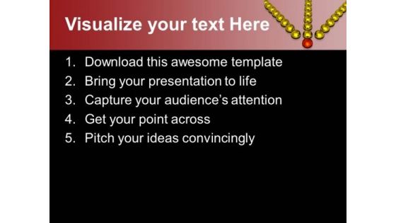 Golden Balls Pointing To Red Ball Leadership PowerPoint Templates Ppt Backgrounds For Slides 1112