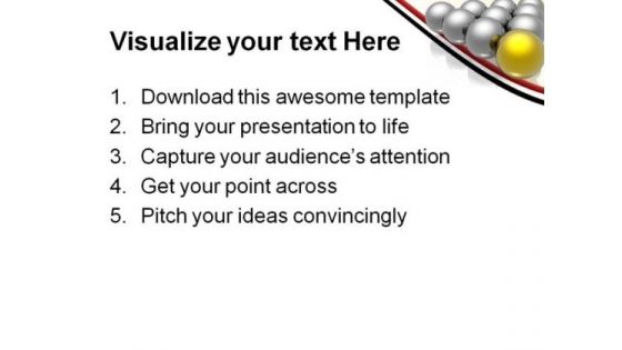 Golden Leader Leadership PowerPoint Templates And PowerPoint Backgrounds 0611
