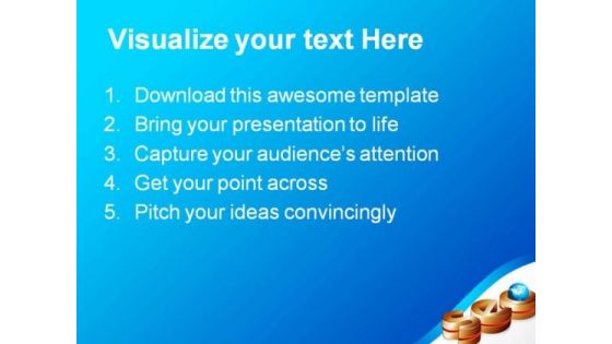 Golden Seo Business PowerPoint Themes And PowerPoint Slides 0611