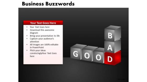 Good Bad PowerPoint Ppt Templates