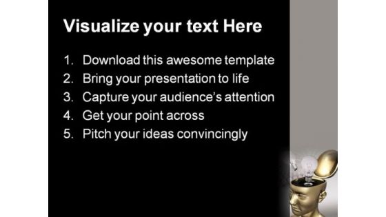 Good Idea And Light Bulb Business PowerPoint Templates And PowerPoint Backgrounds 0211