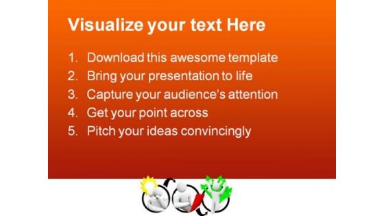 Good Idea Business PowerPoint Backgrounds And Templates 1210