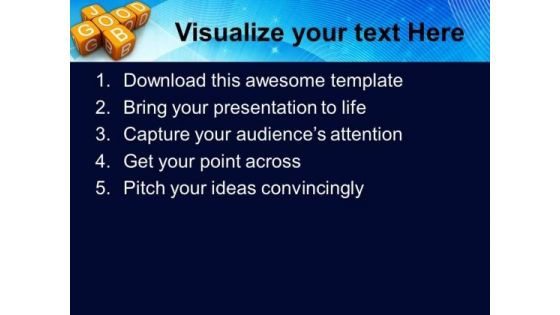 Good Job Business PowerPoint Templates And PowerPoint Themes 0612