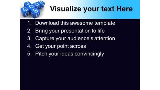 Good Job Future PowerPoint Templates And PowerPoint Themes 0612