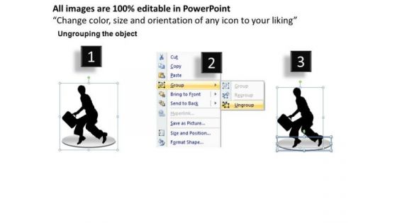 Good Job People Silhouettes PowerPoint Slides And Ppt Diagram Templates