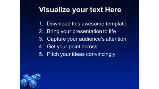 Good Job Success PowerPoint Templates And PowerPoint Themes 0612