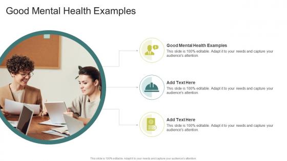 Good Mental Health Examples In Powerpoint And Google Slides Cpb