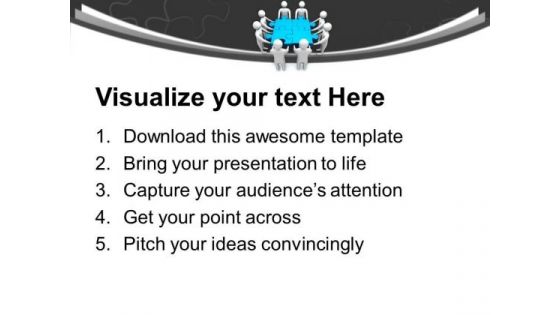 Good Team Can Make A Great Business PowerPoint Templates Ppt Backgrounds For Slides 0713