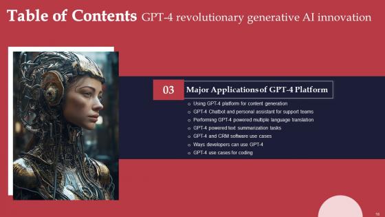 Gpt 4 Revolutionary Generative AI Innovation Ppt Powerpoint Presentation Complete Deck With Slides