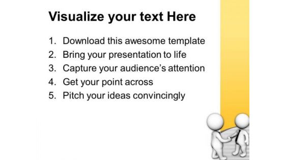 Grab Business Deal For Success PowerPoint Templates Ppt Backgrounds For Slides 0813