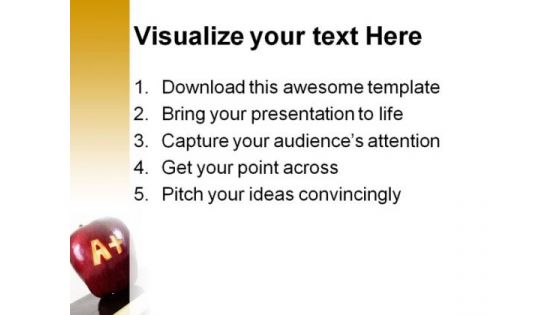 Grade A Education PowerPoint Templates And PowerPoint Backgrounds 0311