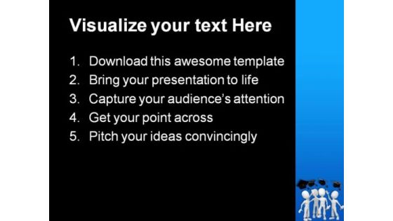 Graduate Success PowerPoint Template 1110