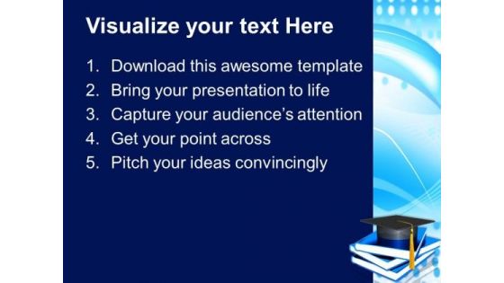 Graduation Concept Education PowerPoint Templates And PowerPoint Themes 0812
