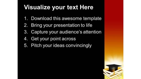 Graduation Concept Future PowerPoint Templates And PowerPoint Themes 0812