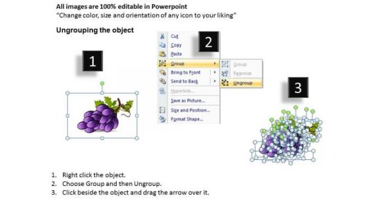 Grapes PowerPoint Templates And Fruits Ppt Slides