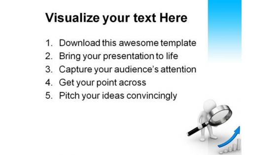 Graph Analysis Arrow Business PowerPoint Themes And PowerPoint Slides 0211