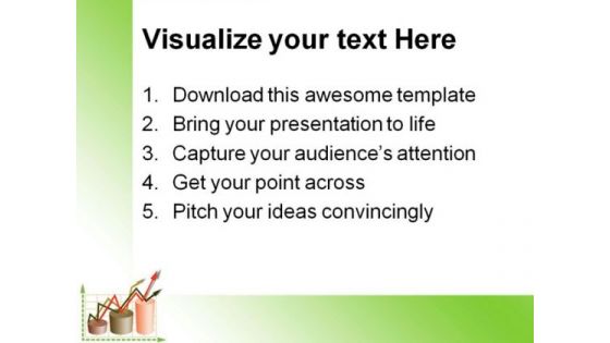 Graph And Arrows Business PowerPoint Templates And PowerPoint Backgrounds 0411