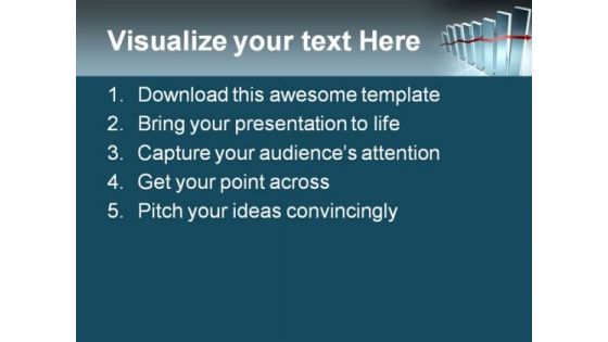 Graph Arrow Success PowerPoint Templates And PowerPoint Backgrounds 0611
