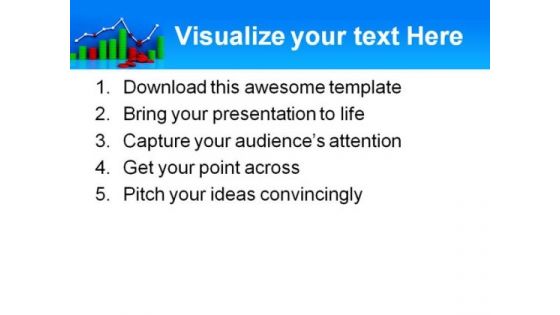 Graph Business PowerPoint Backgrounds And Templates 1210