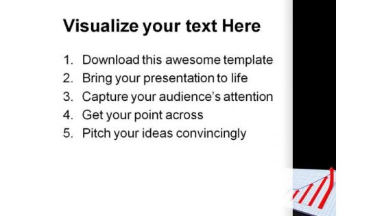 Graph Showing Success PowerPoint Templates And PowerPoint Backgrounds 0211