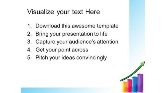 Graph With Arrow Business PowerPoint Templates And PowerPoint Themes 0212