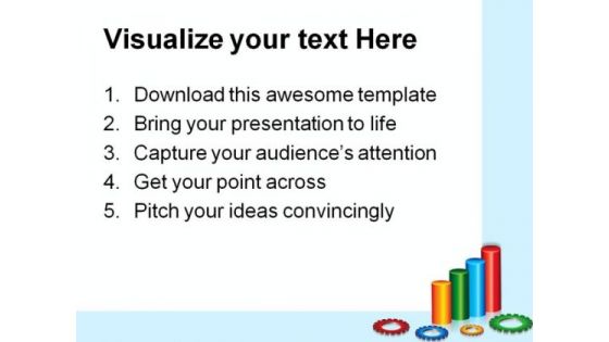 Graph With Gears Success PowerPoint Templates And PowerPoint Backgrounds 1211