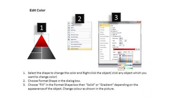 Graphic 2d Pyramid Complex PowerPoint Slides And Ppt Diagram Templates