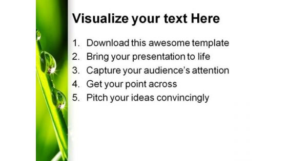 Grass Nature PowerPoint Themes And PowerPoint Slides 0411