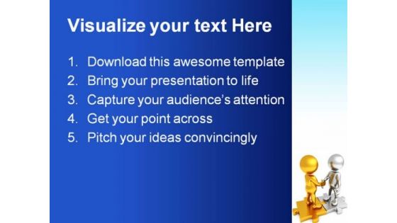 Great Deal Business PowerPoint Template 0910