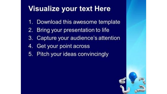 Great Idea Metaphor PowerPoint Templates And PowerPoint Themes 0812