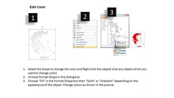 Greece PowerPoint Maps