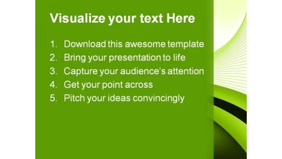 Green Abstract Background PowerPoint Templates And PowerPoint Backgrounds 0411