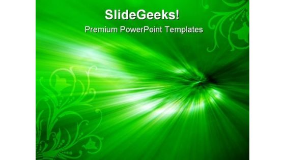Green Background PowerPoint Themes And PowerPoint Slides 0611