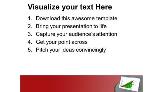 Green Business Graph PowerPoint Templates Ppt Backgrounds For Slides 0413