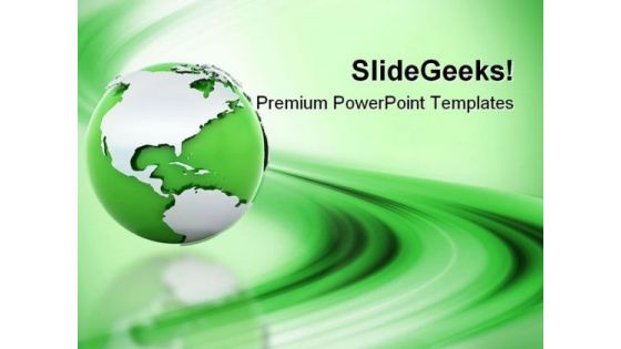 Green Earth Abstract PowerPoint Themes And PowerPoint Slides 0311