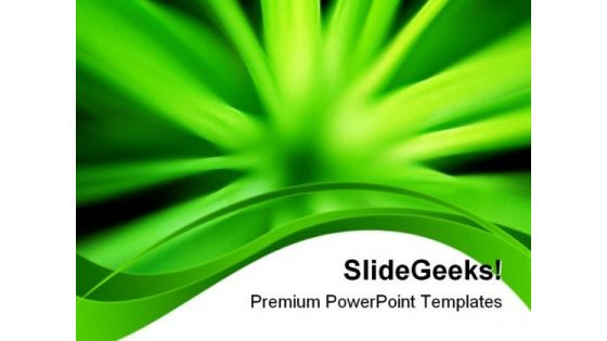 Green Energy Abstract PowerPoint Templates And PowerPoint Backgrounds 0611