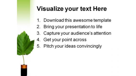 Green Energy Environment PowerPoint Templates And PowerPoint Backgrounds 0511