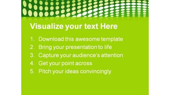 Green Halftone Background PowerPoint Themes And PowerPoint Slides 0511