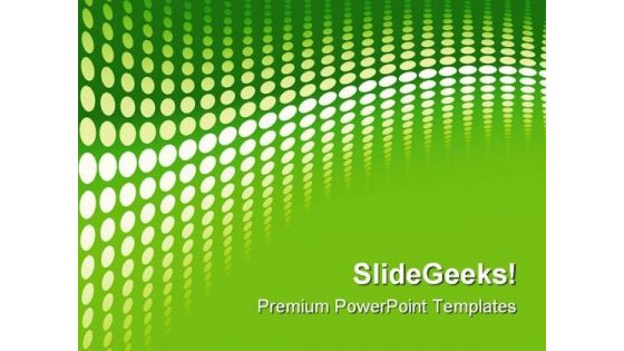 Green Halftone Background PowerPoint Themes And PowerPoint Slides 0511