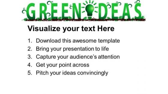 Green Ideas Environment PowerPoint Templates And PowerPoint Themes 0512