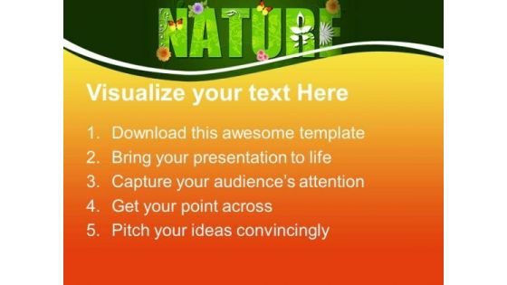 Green Nature Environment PowerPoint Templates And PowerPoint Themes 0312