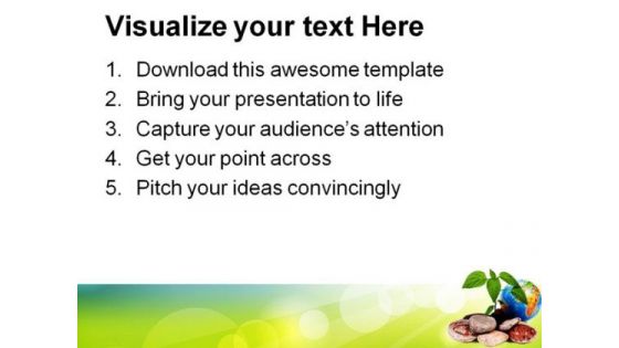 Green On Earth Environment PowerPoint Themes And PowerPoint Slides 0411